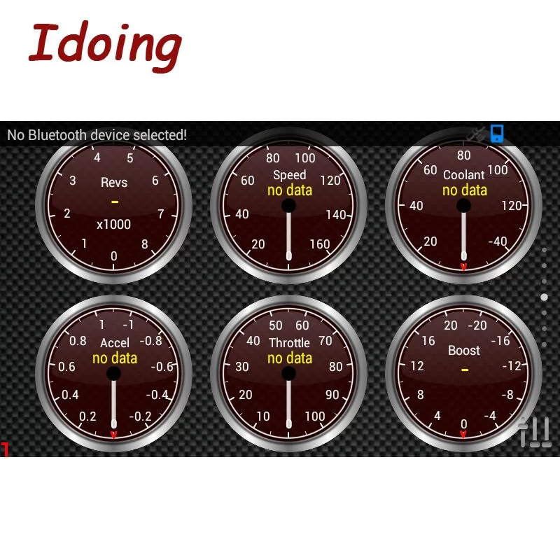 IDoing ELM 327 V1.5 Bluetooth Vehicle Diagnostic Tool OBD2 OBD-II ELM327 Car Interface Scanner Works For Android